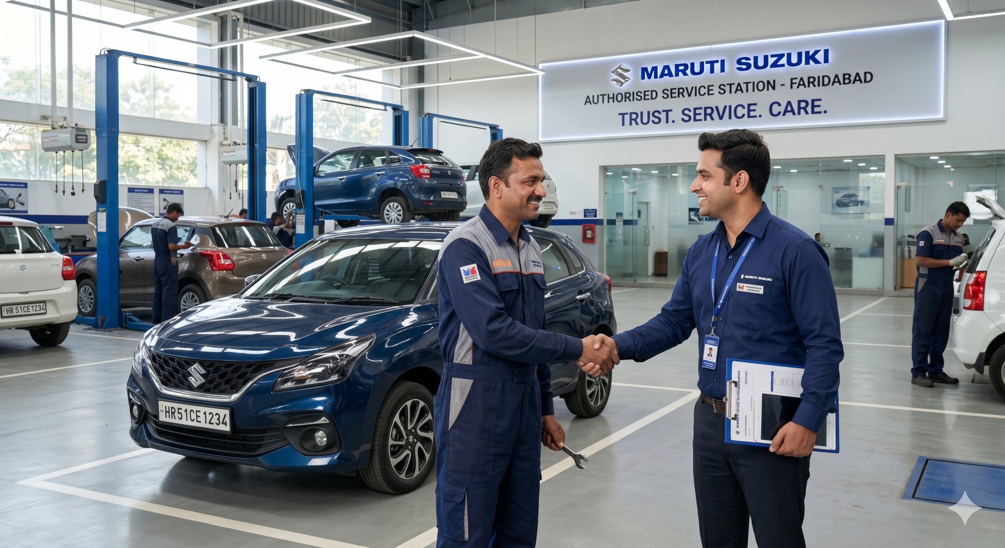 Guide to Cashless Garage Networks in Faridabad