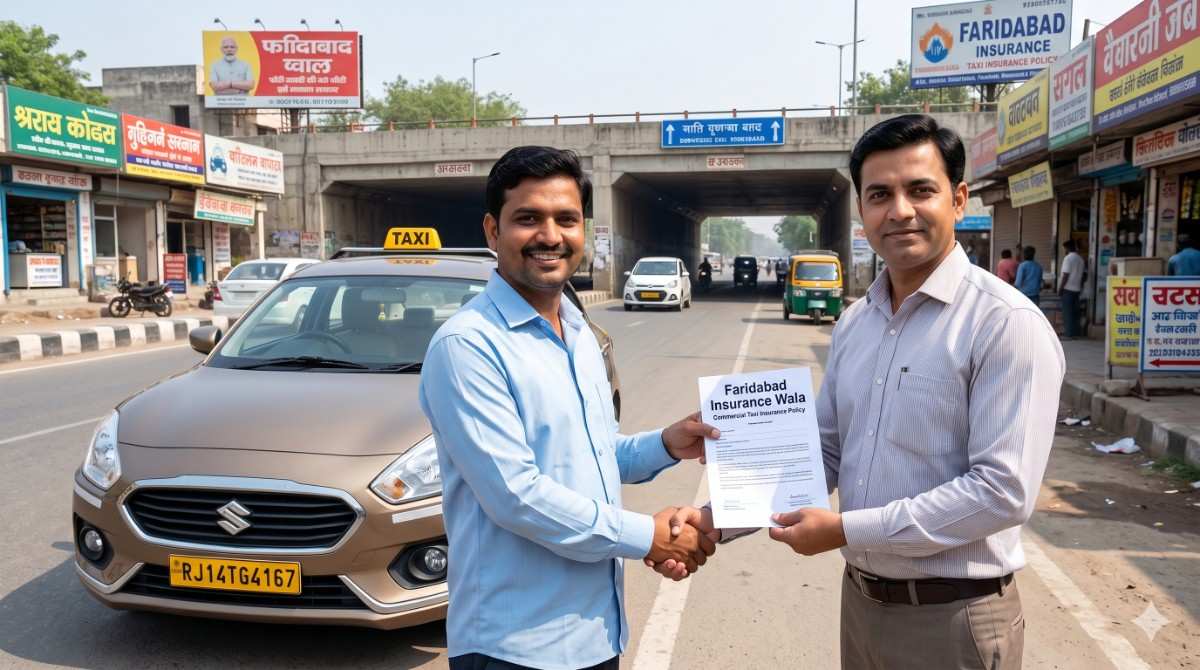 Ola & Uber Taxi Insurance in Faridabad