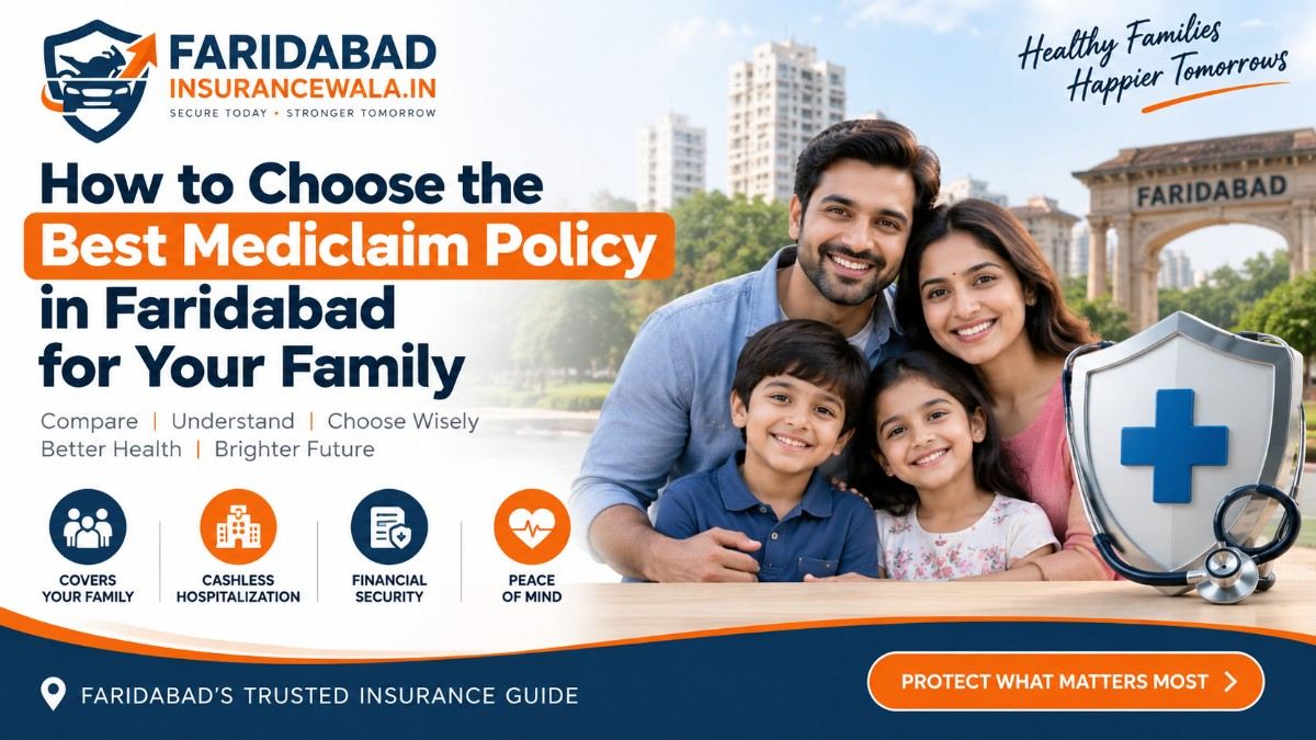 How to Choose the Best Mediclaim Policy in Faridabad for Your Family